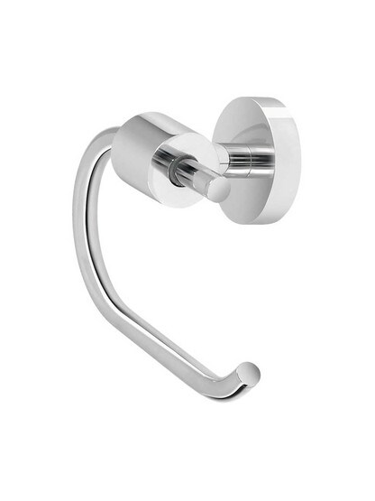 Sobe Swinging Toilet Paper Holder in Polished Nickel.